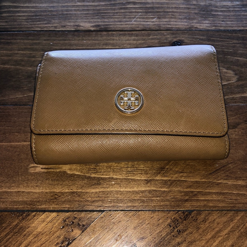 Tory Burch Camel Wallet